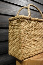 画像3: 奥会津 三島町 胡桃 かごバッグ あじろ編み 角型 大 (3)