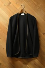 画像1: FLISTFIA (フリストフィア) Piping Cardigan [NAVY] (1)