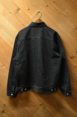 画像15: FLISTFIA (フリストフィア) Denim Jacket [FADE BLACK] (15)