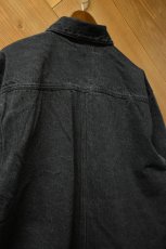 画像16: FLISTFIA (フリストフィア) Denim Jacket [FADE BLACK] (16)