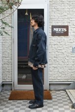 画像4: FLISTFIA (フリストフィア) Denim Jacket [FADE BLACK] (4)