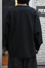 画像8: WALLA WALLA SPORT (ワラワラスポーツ) 13oz CREW SWEAT SHIRT [BLACK] (8)