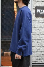 画像7: WALLA WALLA SPORT (ワラワラスポーツ) 13oz CREW SWEAT SHIRT [NAVY PURPLE] (7)