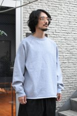 画像2: WALLA WALLA SPORT (ワラワラスポーツ) 13oz CREW SWEAT SHIRT [H.GREY] (2)