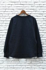 画像14: WALLA WALLA SPORT (ワラワラスポーツ) 13oz CREW SWEAT SHIRT [BLACK] (14)