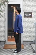 画像4: WALLA WALLA SPORT (ワラワラスポーツ) 13oz CREW SWEAT SHIRT [NAVY PURPLE] (4)