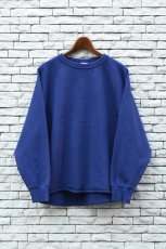 画像1: WALLA WALLA SPORT (ワラワラスポーツ) 13oz CREW SWEAT SHIRT [NAVY PURPLE] (1)