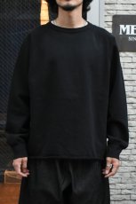 画像6: WALLA WALLA SPORT (ワラワラスポーツ) 13oz CREW SWEAT SHIRT [BLACK] (6)