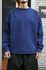 画像6: WALLA WALLA SPORT (ワラワラスポーツ) 13oz CREW SWEAT SHIRT [NAVY PURPLE] (6)