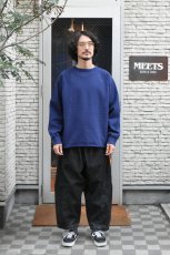 画像3: WALLA WALLA SPORT (ワラワラスポーツ) 13oz CREW SWEAT SHIRT [NAVY PURPLE] (3)