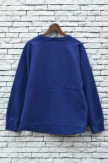 画像14: WALLA WALLA SPORT (ワラワラスポーツ) 13oz CREW SWEAT SHIRT [NAVY PURPLE] (14)
