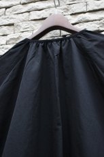 画像25: AXESQUIN -modified- (アクシーズクインモディファイド) MEETS EXCLUSIVE NYLON TAFFTA GATHER BLOUSON [BLACK] (25)