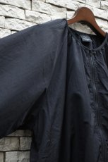 画像16: AXESQUIN -modified- (アクシーズクインモディファイド) MEETS EXCLUSIVE NYLON TAFFTA GATHER BLOUSON [BLACK] (16)