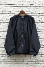 画像1: AXESQUIN -modified- (アクシーズクインモディファイド) MEETS EXCLUSIVE NYLON TAFFTA GATHER BLOUSON [BLACK] (1)