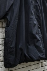 画像17: AXESQUIN -modified- (アクシーズクインモディファイド) MEETS EXCLUSIVE NYLON TAFFTA GATHER BLOUSON [BLACK] (17)