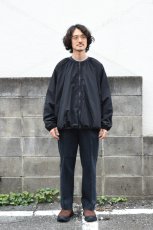画像7: AXESQUIN -modified- (アクシーズクインモディファイド) MEETS EXCLUSIVE NYLON TAFFTA GATHER BLOUSON [BLACK] (7)
