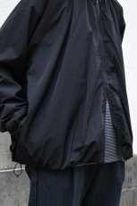 画像12: AXESQUIN -modified- (アクシーズクインモディファイド) MEETS EXCLUSIVE NYLON TAFFTA GATHER BLOUSON [BLACK] (12)