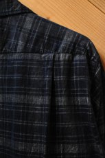 画像19: MOJITO (モヒート) ABSHINTH SHIRT Bar.2.0 Indigo Plaid [NAVY] (19)