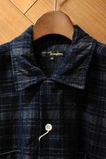 画像10: MOJITO (モヒート) ABSHINTH SHIRT Bar.2.0 Indigo Plaid [NAVY] (10)