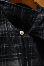 画像11: MOJITO (モヒート) ABSHINTH SHIRT Bar.2.0 Indigo Plaid [NAVY] (11)