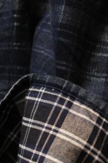 画像16: MOJITO (モヒート) ABSHINTH SHIRT Bar.2.0 Indigo Plaid [NAVY] (16)