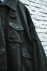 画像15: MODMNT (モドメント) CORDUROY UTILITY CPO SHIRT [KHAKI] (15)