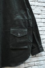 画像20: MODMNT (モドメント) CORDUROY UTILITY CPO SHIRT [KHAKI] (20)