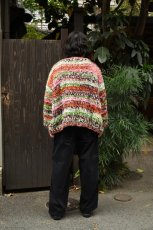画像12: jawandi (ジャワンディ) MEETS EXCLUSIVE HAND KNIT CARDIGAN [MIX MULTI] (12)