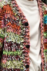 画像8: jawandi (ジャワンディ) MEETS EXCLUSIVE HAND KNIT CARDIGAN [MIX MULTI] (8)