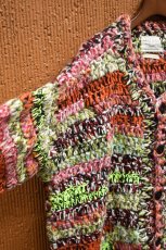 画像19: jawandi (ジャワンディ) MEETS EXCLUSIVE HAND KNIT CARDIGAN [MIX MULTI] (19)
