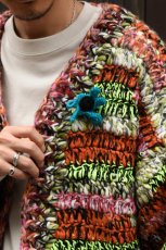 画像7: jawandi (ジャワンディ) MEETS EXCLUSIVE HAND KNIT CARDIGAN [MIX MULTI] (7)