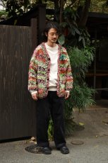 画像11: jawandi (ジャワンディ) MEETS EXCLUSIVE HAND KNIT CARDIGAN [MIX MULTI] (11)