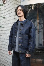 画像2: SKEWed (スキュー) EL DORADO JACKET [BLUE RINCE] (2)