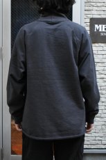 画像8: WALLA WALLA SPORT (ワラワラスポーツ) 13oz ROLL NECK TURTLE [USED BLACK] (8)