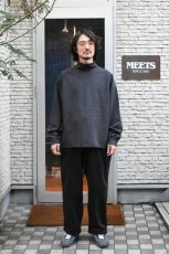 画像3: WALLA WALLA SPORT (ワラワラスポーツ) 13oz ROLL NECK TURTLE [USED BLACK] (3)