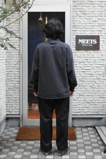 画像5: WALLA WALLA SPORT (ワラワラスポーツ) 13oz ROLL NECK TURTLE [USED BLACK] (5)