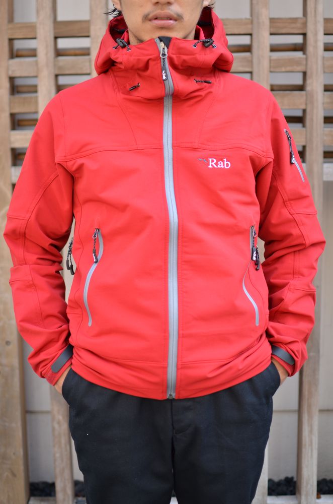 Rab ラブ Exodus Jacket Red が入荷しました Meets