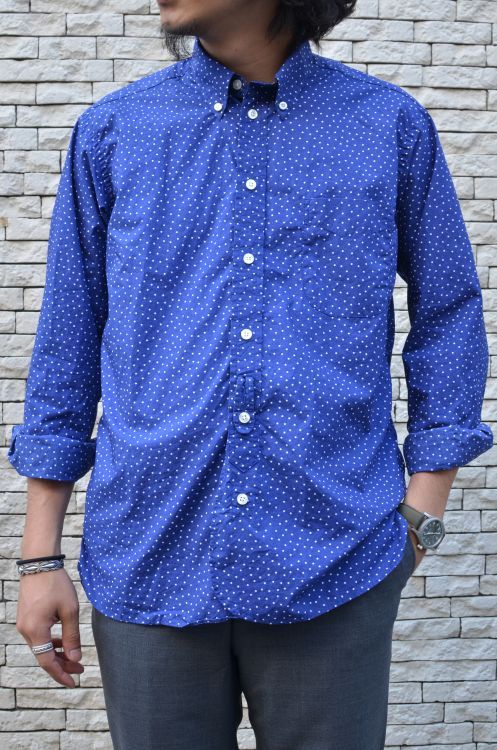 James Mortimer　DOT B.D. SHIRTS POが入荷しました