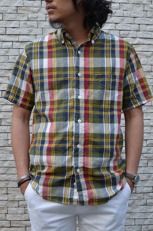 SERO（セロ）　MADRAS CHECK B.D.SHIRTSが入荷しました