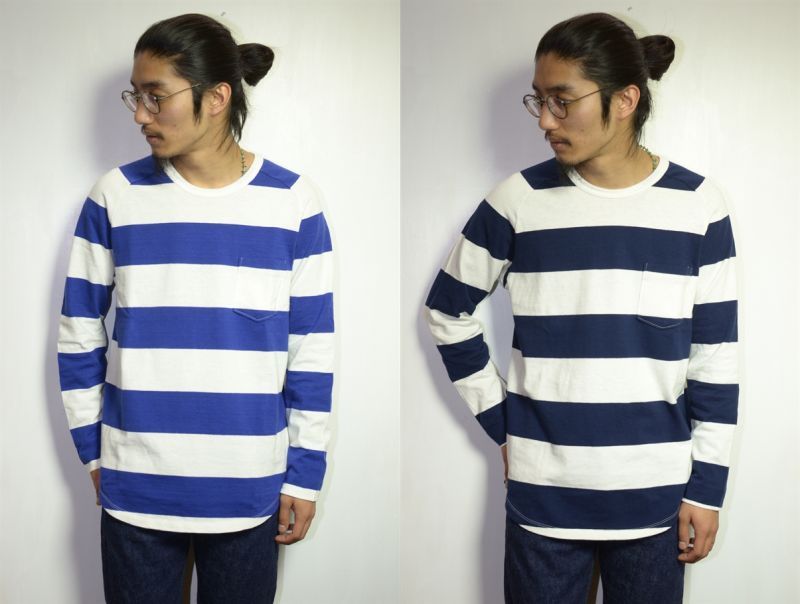 CURLY (カーリー) LS FURROW BORDER TEE [2-colors] が入荷しました