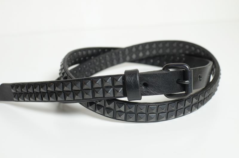 MASTER & Co. (マスターアンドコー) DAYTONA STUDS DOUBLE BELT [BLACK] が入荷しました