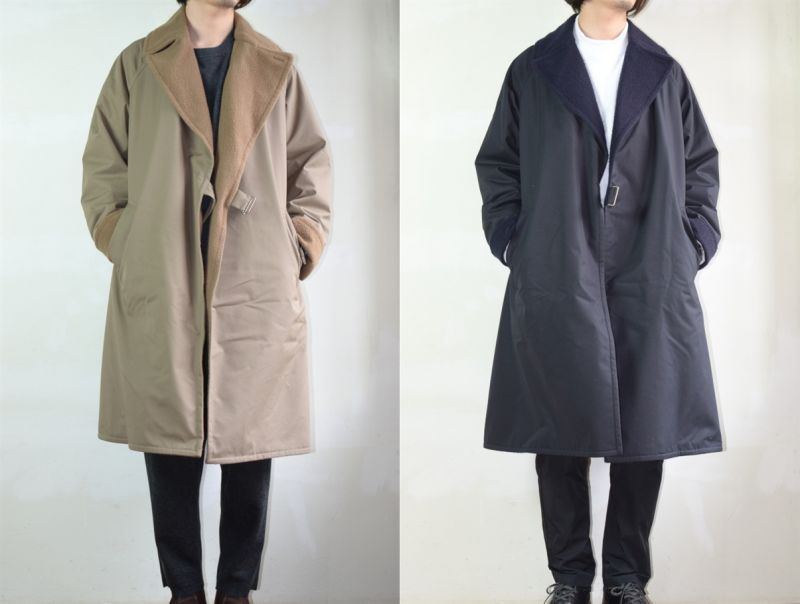 COMOLI コモリ タイロッケンコート　15aw ネイビー