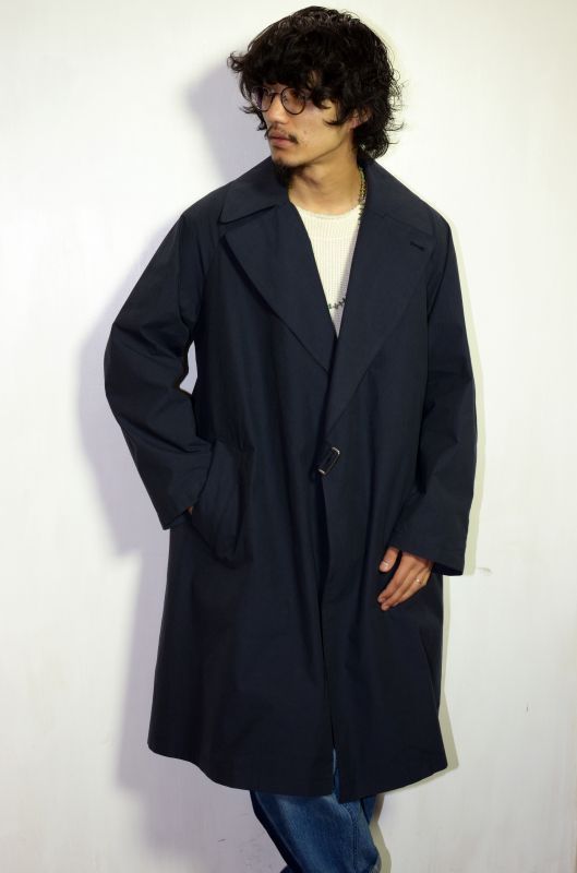 COMOLI (コモリ) タイプライター タイロッケンコート [NAVY] が入荷 ...