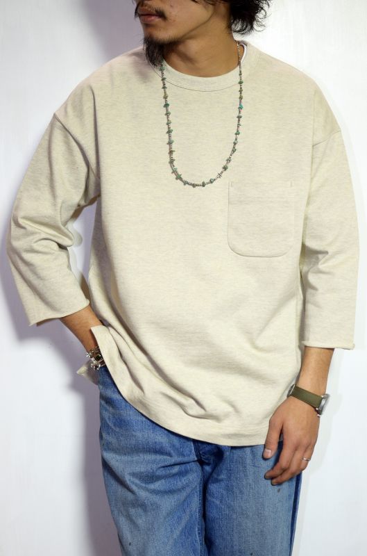 A VONTADE (アボンタージ) 3/4 Sweat T-Shirt [OATMEAL] が入荷しました