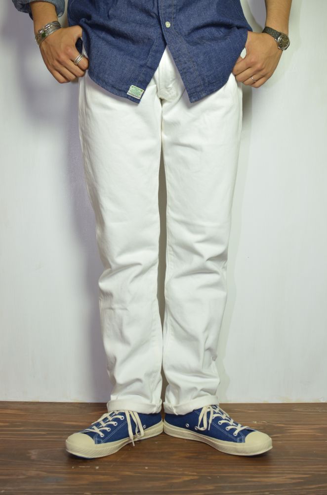 orslow (オアスロウ) IVY FIT DENIM 107 [WHITE] が再入荷しました