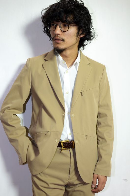 Necessary or Unnecessary (ネセサリー オア アンネセサリー) ZIP JKT [BEIGE] が入荷しました