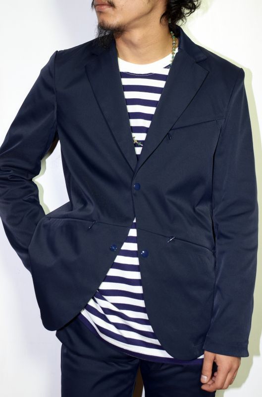 Necessary or Unnecessary (ネセサリー オア アンネセサリー) ZIP JKT [NAVY] が入荷しました
