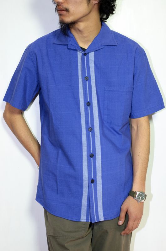 HANSEN (ハンセン) JONNY/Short Sleeved Shirt [Blue] が入荷しました