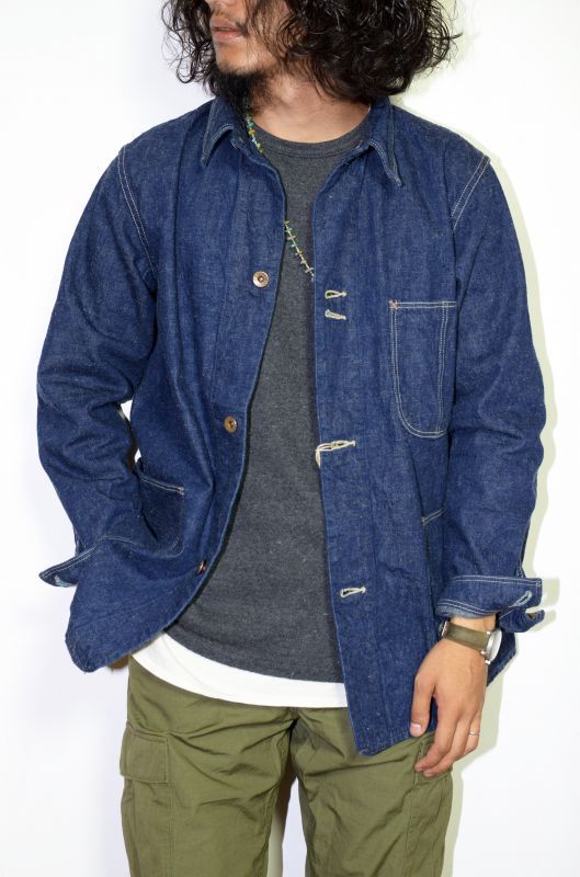 orslow (オアスロウ) 40'S COVER ALL [DENIM ONE WASH] が再入荷しま