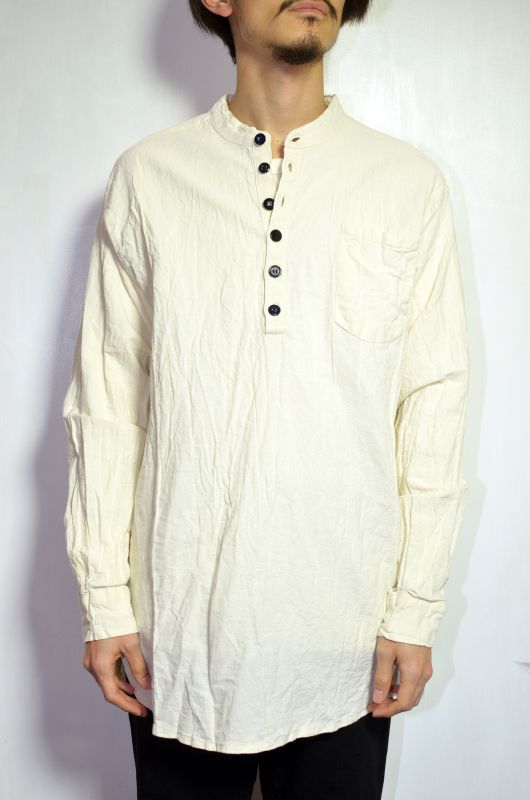 Knife Wing (ナイフウイング) Grandpa Shirts [Off White] が入荷しました